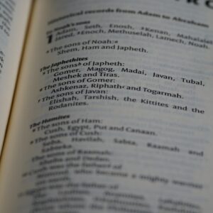 Photo Spanish Vocabulary
