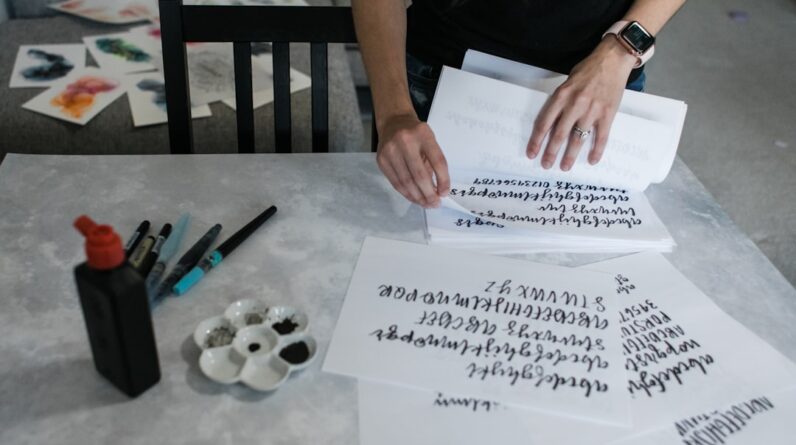 Photo Spanish Writing Practice Techniques