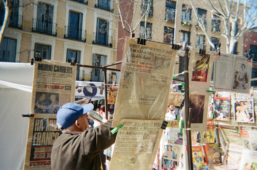 Photo Read Spanish Newspapers